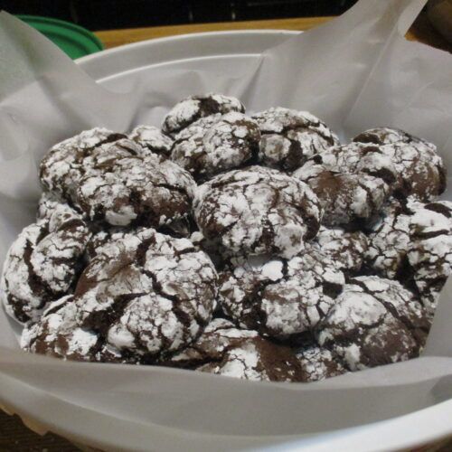 mocha crinkles cookie recipe