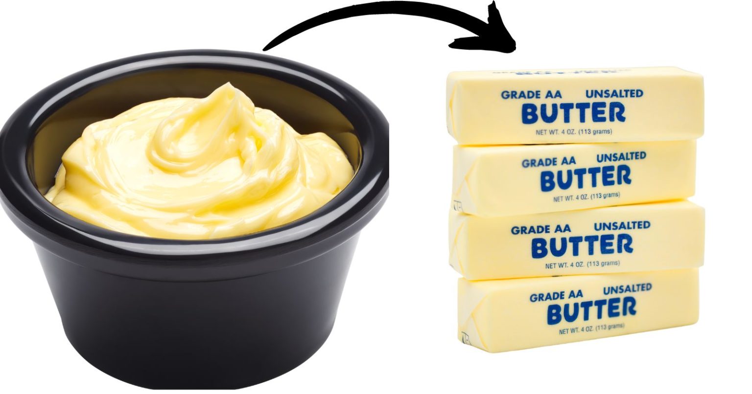 Can I Substitute Tub Margarine For Stick Butter? We Are Baking